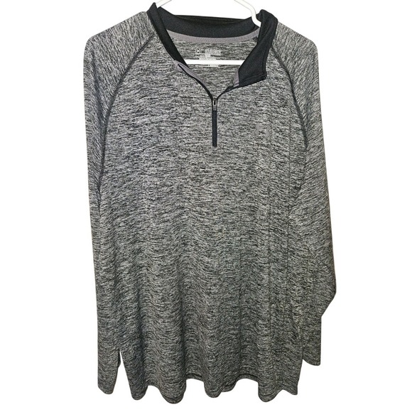 Under Armour Other - Under‎ Armour Men's 2XL Loose Fit Quarter Zip Long Sleeve Athletic Pullover Gray